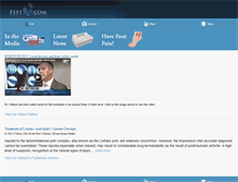 Tablet Screenshot of feetmd.com